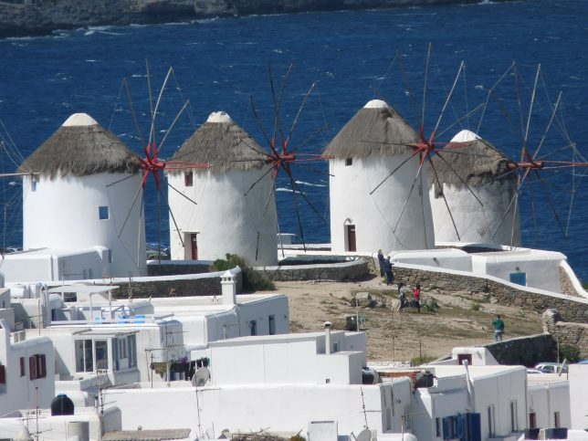 mikonos ulasim